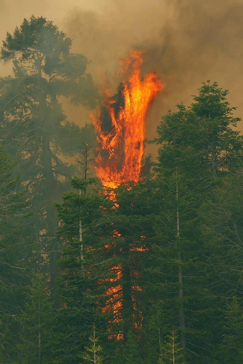 Aspen Fire Mount Lemmon, Arizona