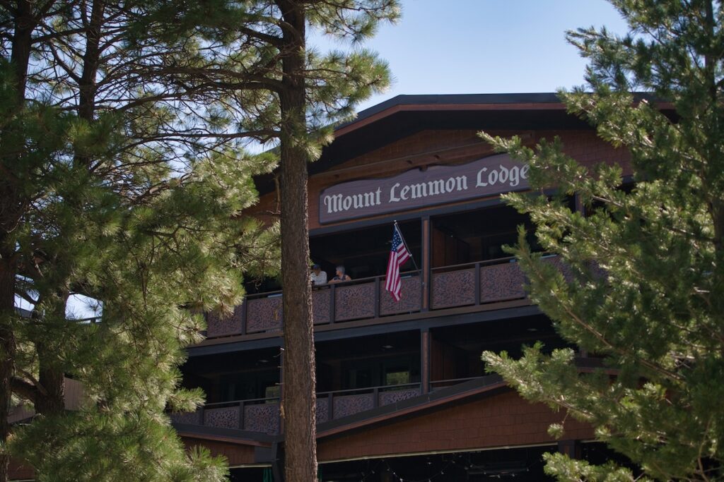 Mount Lemmon Lodge along Passage 11 of the Arizona Trail