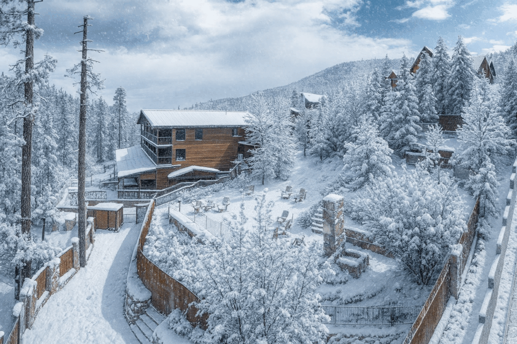 Traveling to Mount Lemmon in the winter