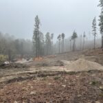 New Summerhaven Parking lot on Mount Lemmon