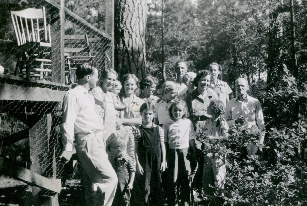 Kuhel family on Mount Lemmon