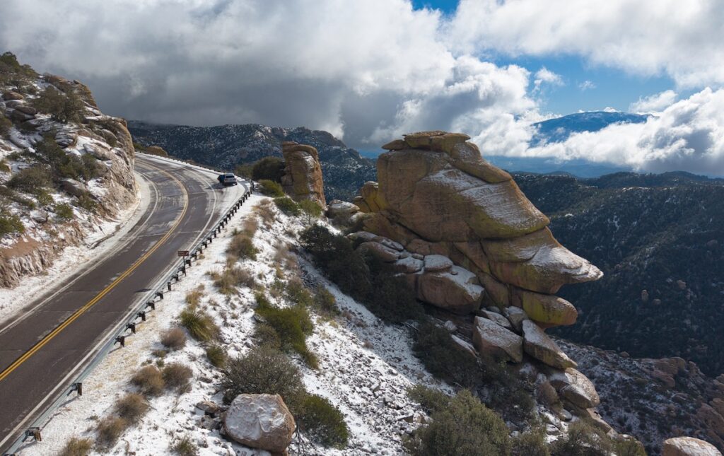 Donald Duck Rock on Mount Lemmon