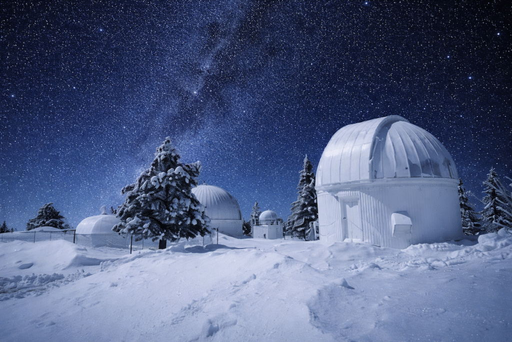 Rare Planetary Alignment on Mt. Lemmon