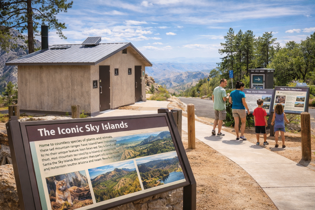 New signs on Mount Lemmon