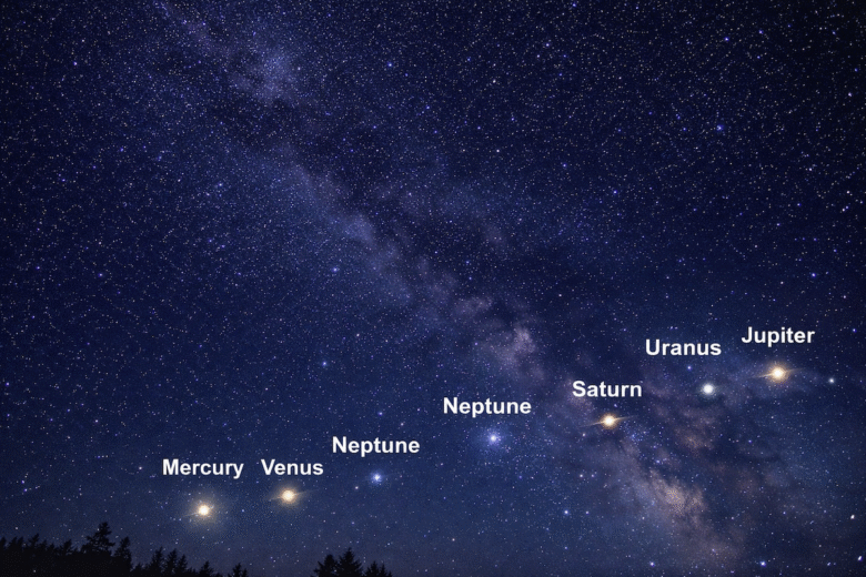 Rare planetary Alignment on February 28th, 2026