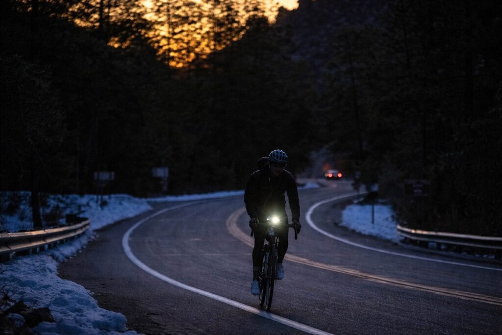 Road Biking Mt. Lemmon (nearing dark)