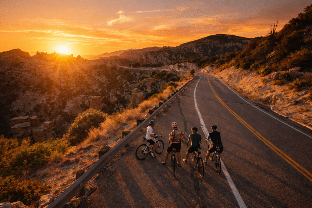 Road Bike Mount Lemmon, Arizona