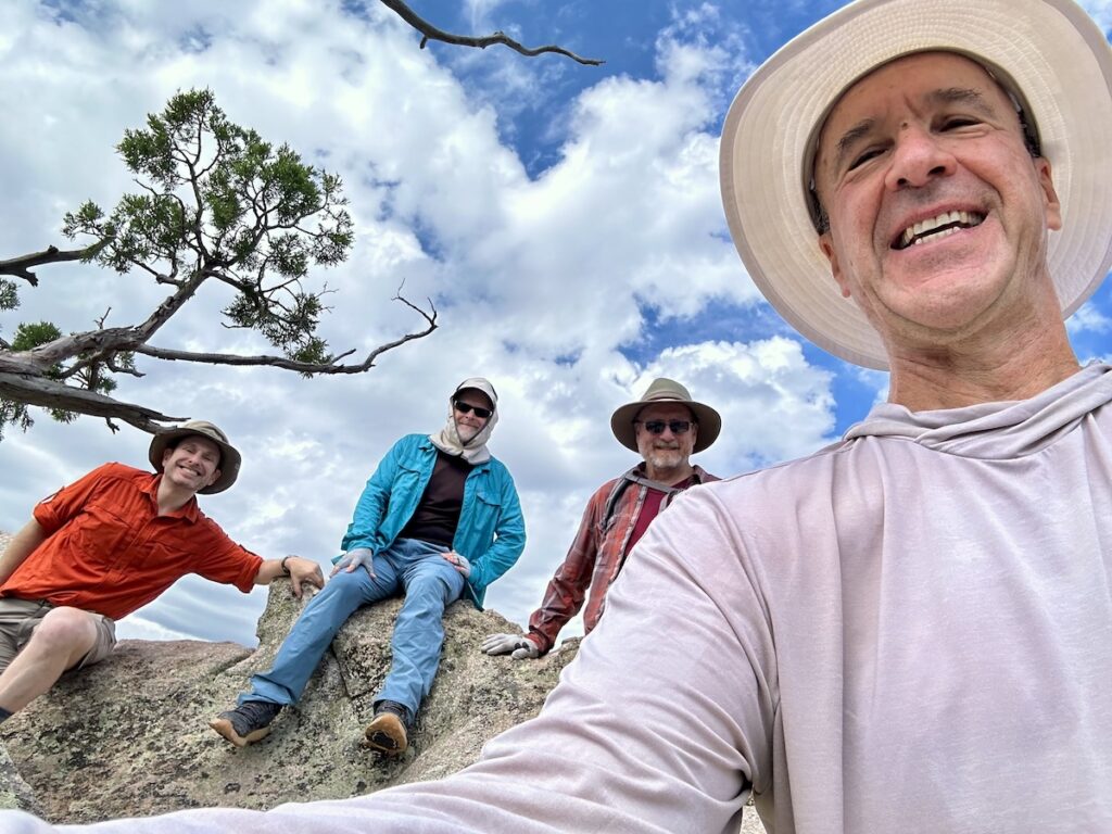 Mitch with Southwest Discoveries on a Mt. Lemmon guided hike