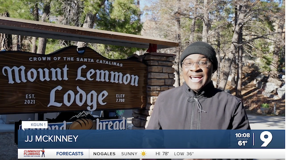 KGUN9 Spring Break Segment on Mount Lemmon