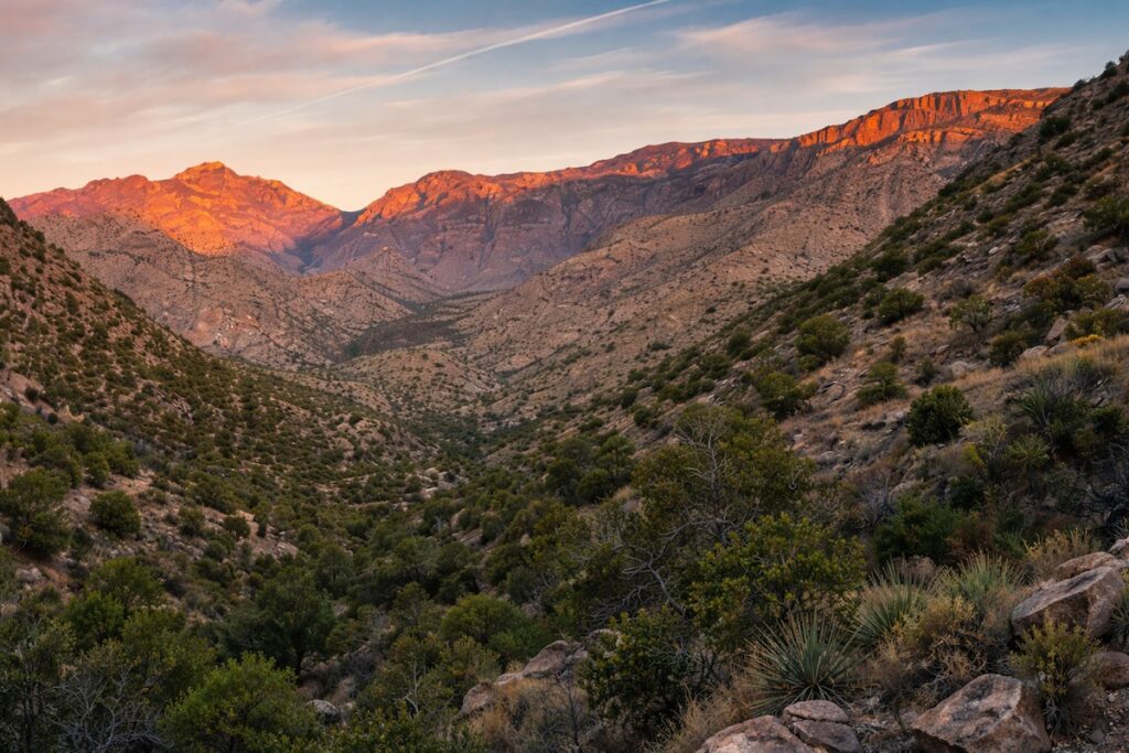 Santa Catalina Mountains passage 11 of the Arizona Trail