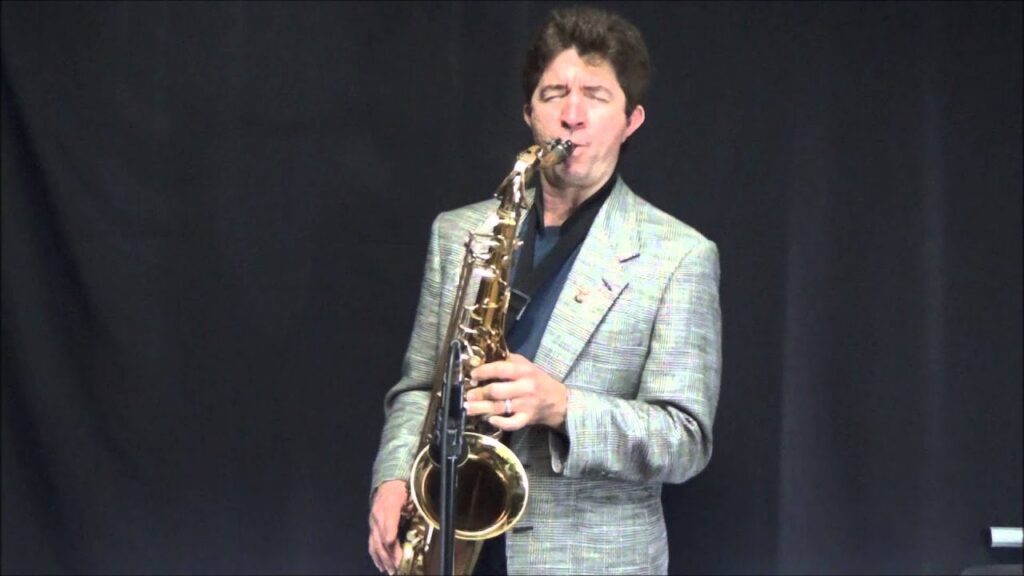John Hughes sax performer