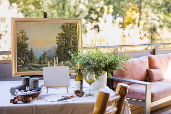Paint and Sip at Mount Lemmon Lodge