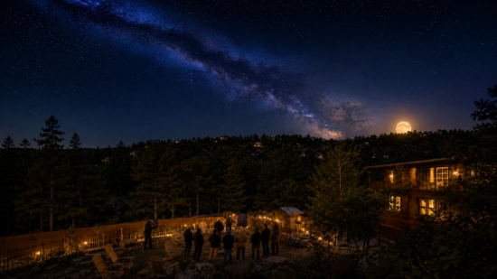 stargazing event on Mt. Lemmon at Mount Lemmon Lodge 8-15-26
