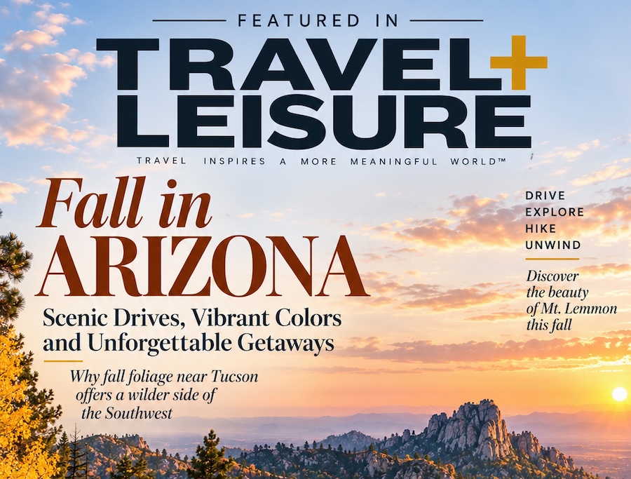 Mount Lemmon Lodge mentioned in Travel + Leisure