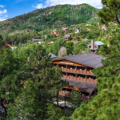 Exterior Lodge_Front_Aerial View_10