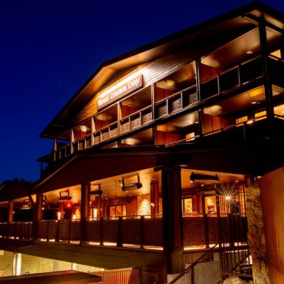 Exterior Lodge_Front_Night_Spatial View_03