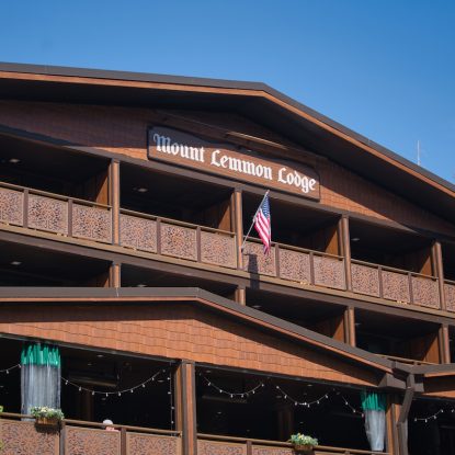 Mount Lemmon Lodge exterior close up 2